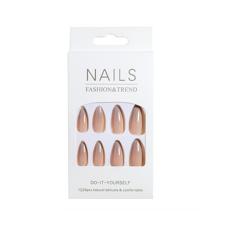 Natural Glossy Press-On Nail Tips Stornfield