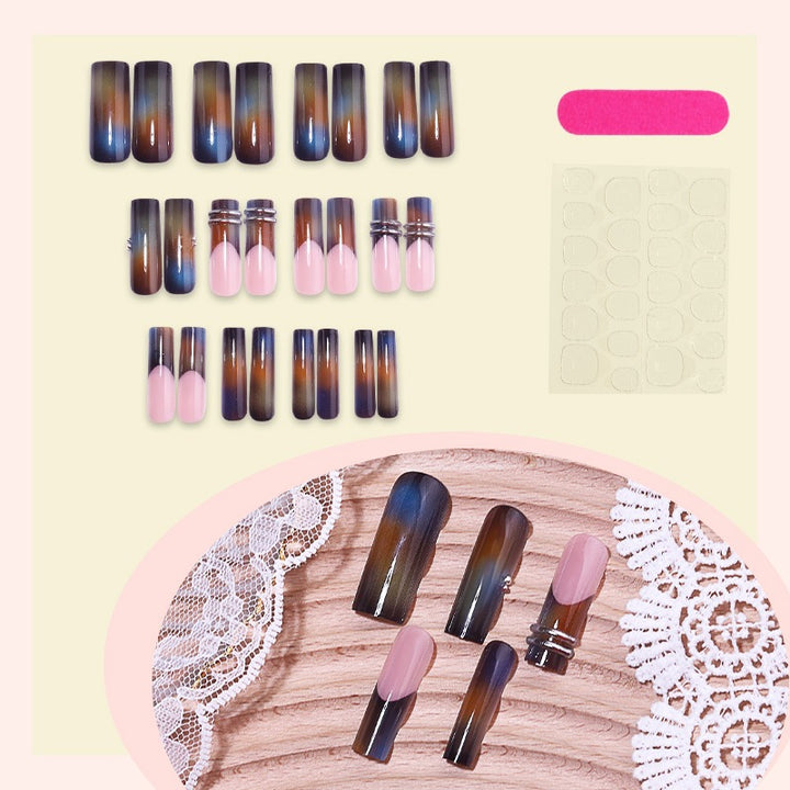 Acrylic Nail Set with Gradient Stornfield