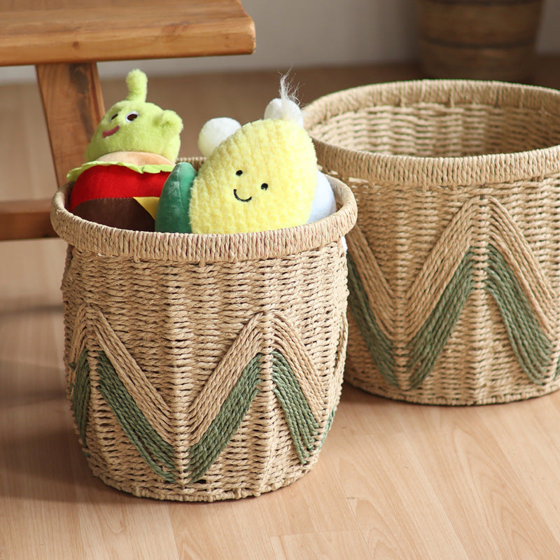 Decorative Handwoven Storage Basket Stornfield