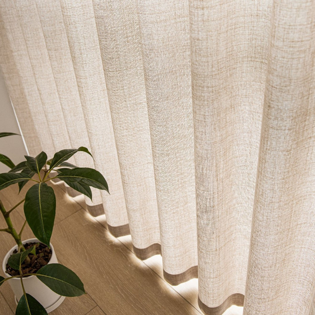 Sheer Linen Window Curtains Stornfield