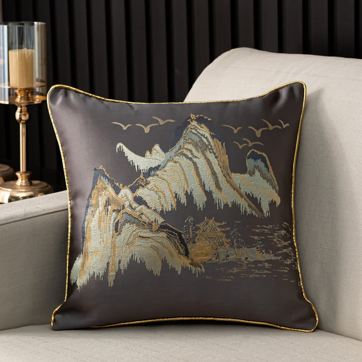 Decorative Embroidered Pillow
