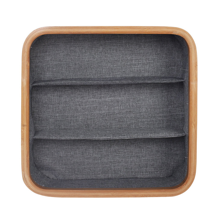 Multi-Sectional Bamboo Storage Tray Stornfield