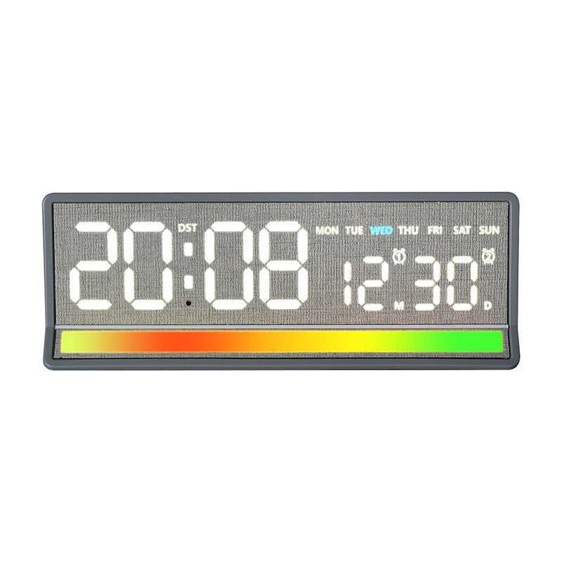 Digital alarm clock with clear LED display and date display Stornfield