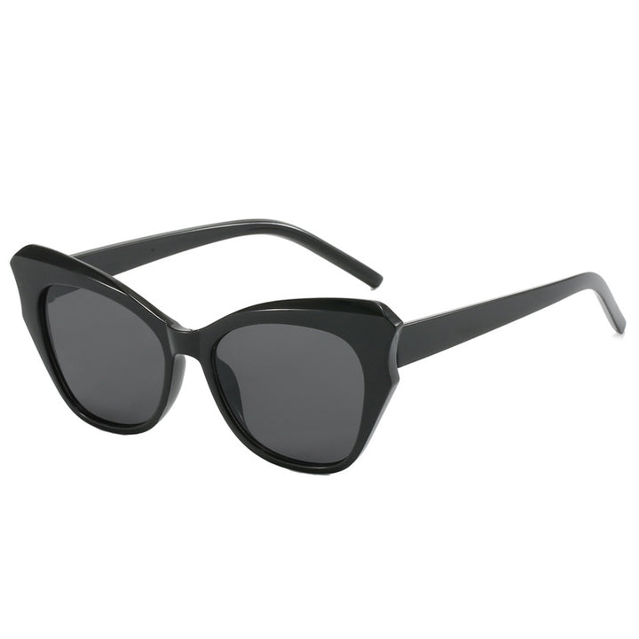 Women's Cat-Eye Sunglasses with Extravagant Mirror Design Stornfield