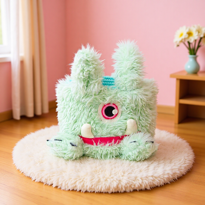 Playful Storage Basket in Bunny Design Stornfield