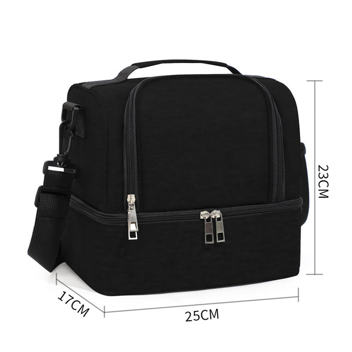 Insulated Multi-Compartment Food Carrier