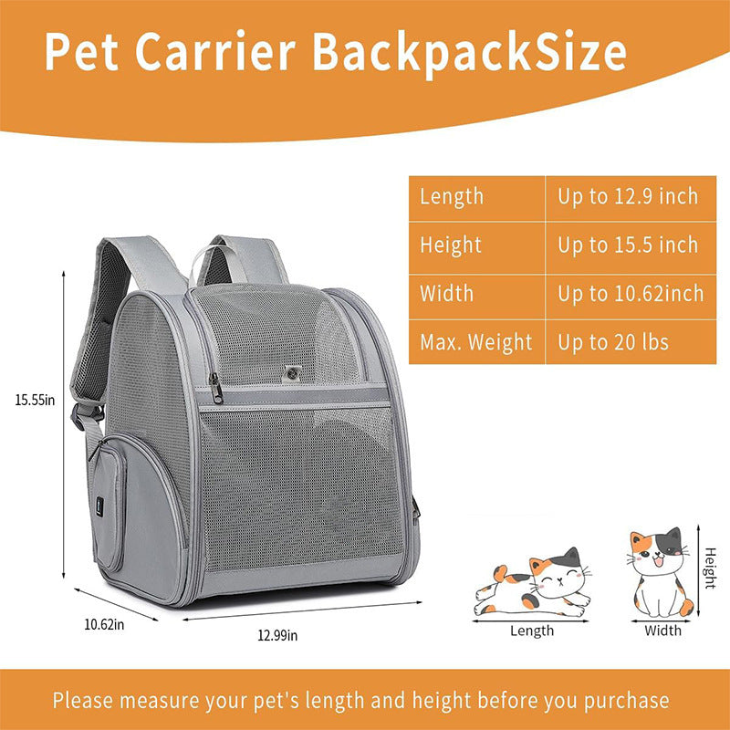 Portable Pet Travel Backpack Stornfield