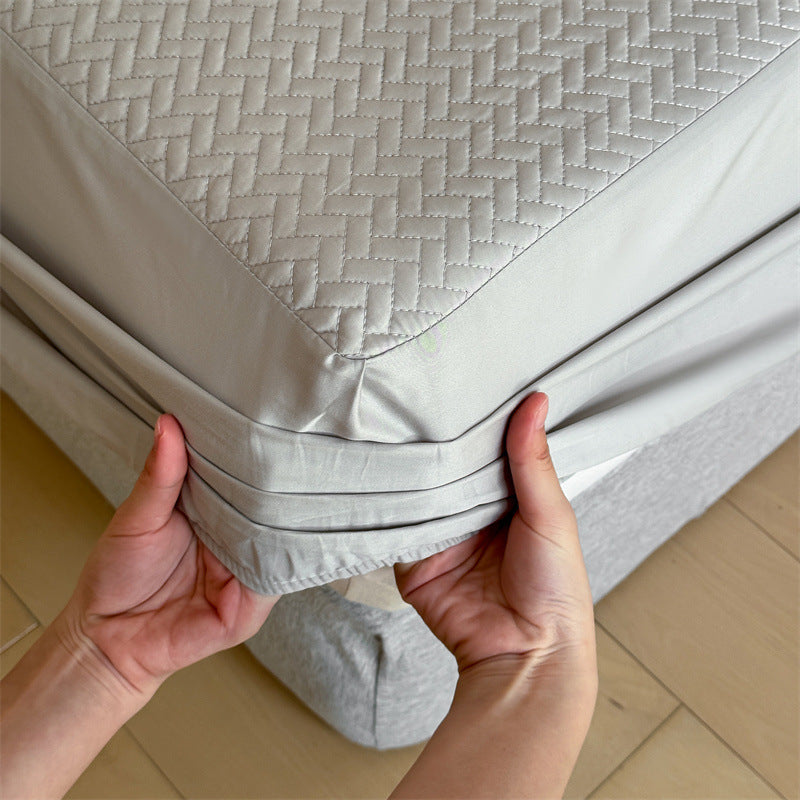 Quilted Waterproof Fitted Mattress Protector