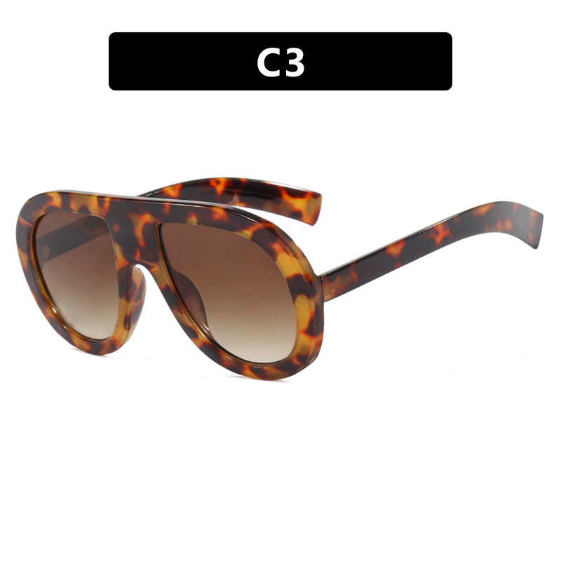Ladies oversized sunglasses in futuristic design Stornfield