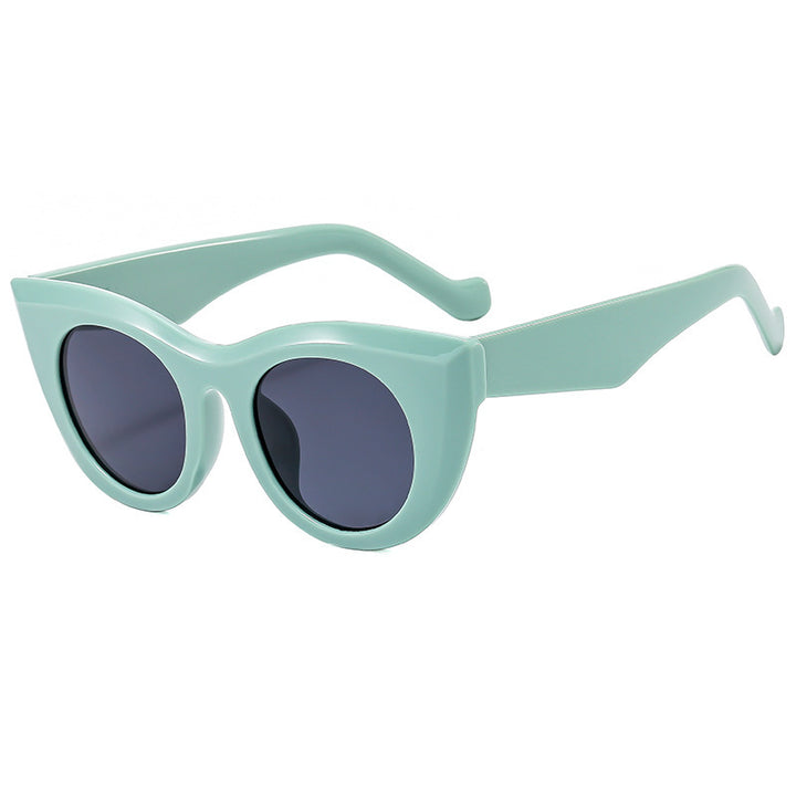 Women's Cat-Eye Sunglasses with Transparent Frame and Polarized Lenses Stornfield