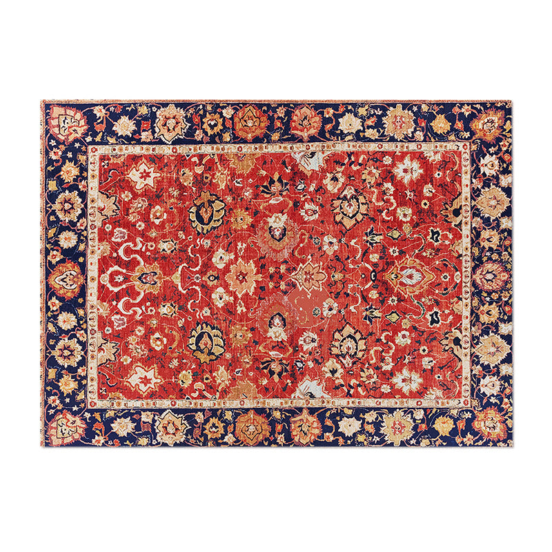 Handwoven-Inspired Oriental Medallion Area Rug
