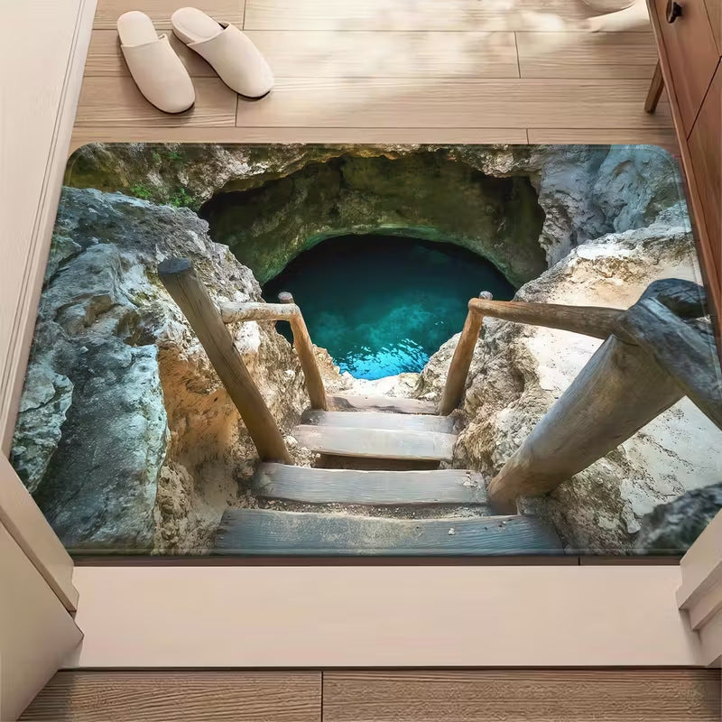 Artistic Well-Themed Area Rug