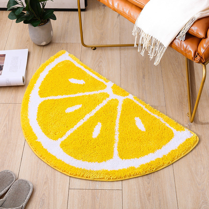 Watermelon Slice Decorative Area Rug Stornfield