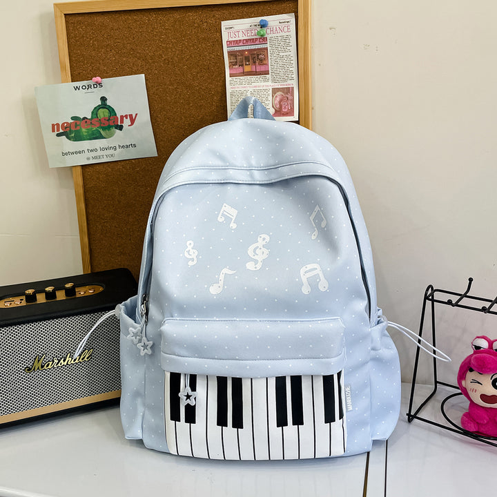 Musical-Themed Casual Backpack Stornfield