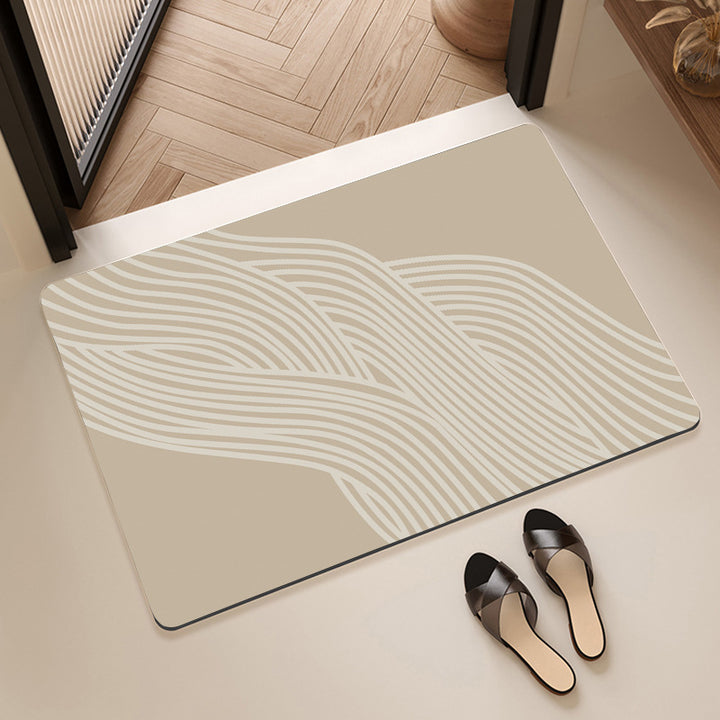 Non-Slip Modern Bath Mat Stornfield