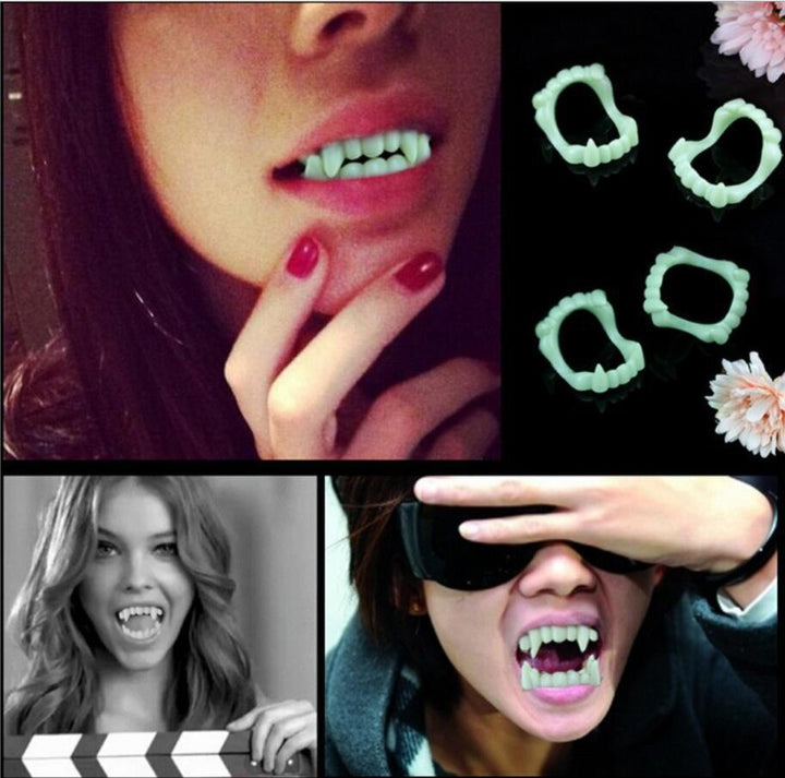 Glow-in-the-Dark Vampire Fangs Stornfield