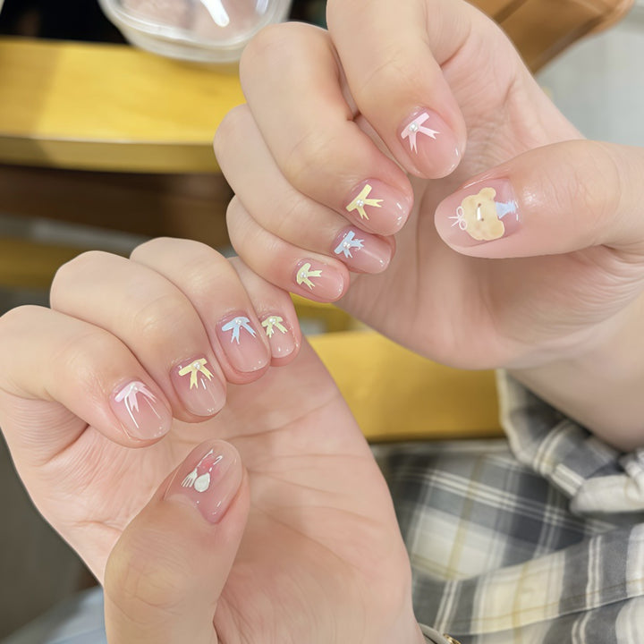 Elegant Press-On Nail Set 1790745420