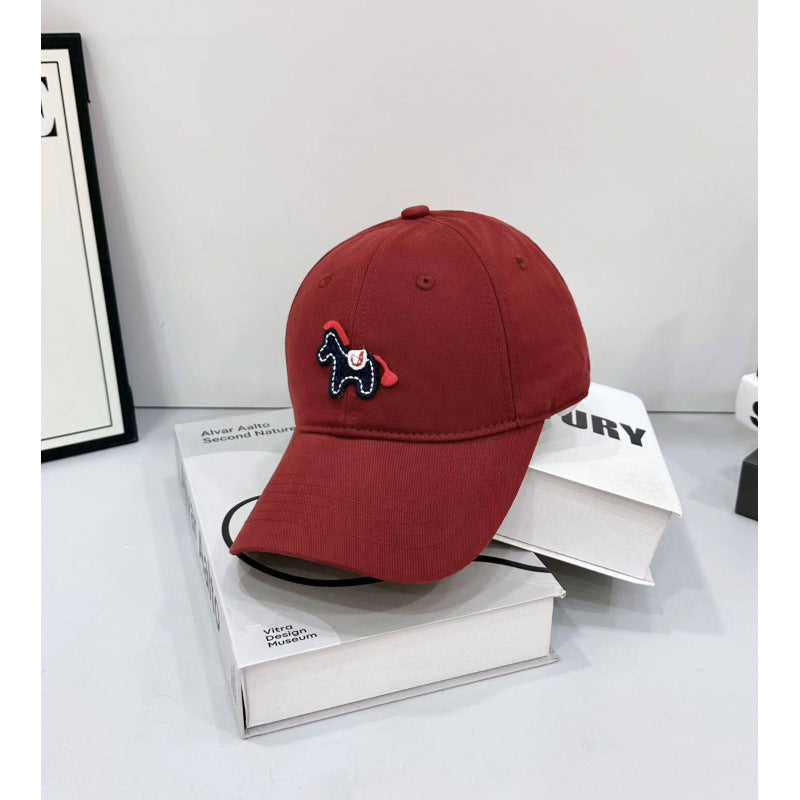 Women's Playful Embroidered Pony Baseball Cap Stornfield