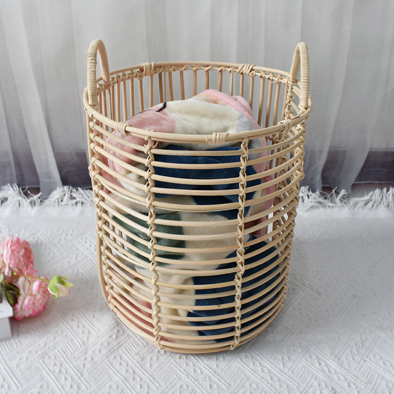 Decorative Wicker Storage Bin Stornfield
