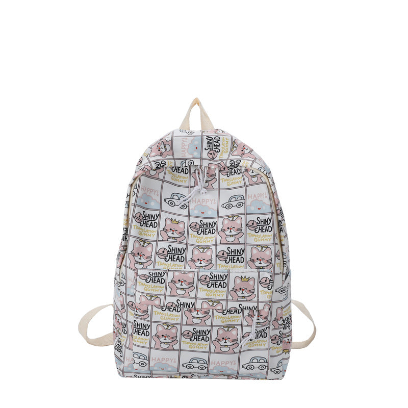 Cartoon Patterned Backpack Stornfield