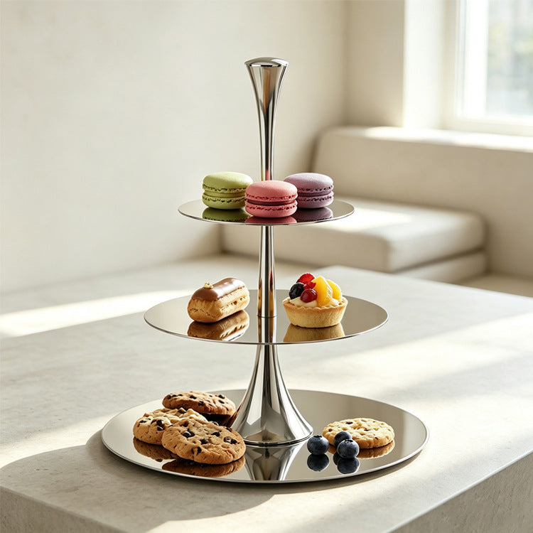 Elegant Two-Tiered Serving Stand