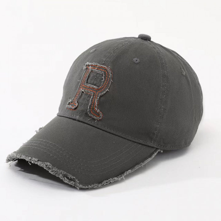 Women's Distressed Embroidered Baseball Cap Stornfield