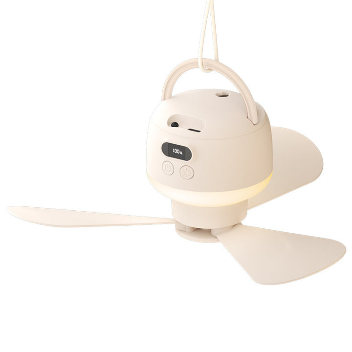 Portable Hanging LED Ceiling Fan Stornfield