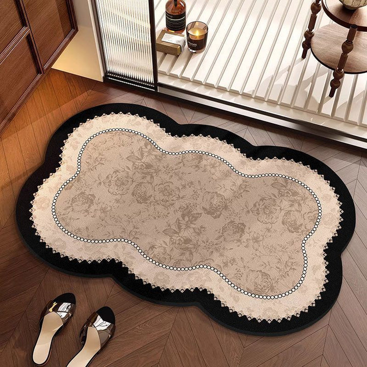 Luxurious Vintage Floral Area Rug