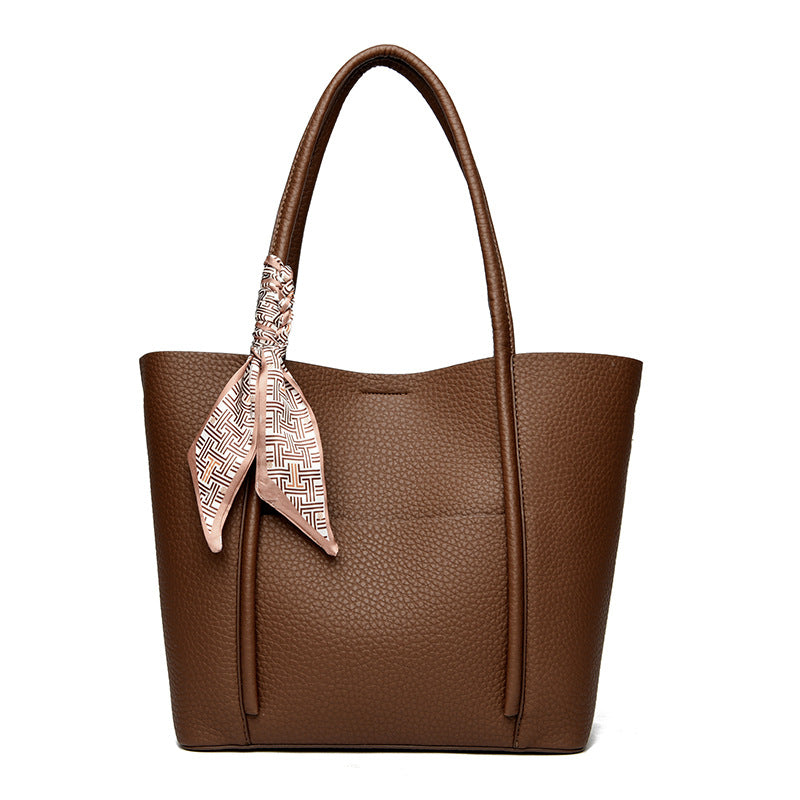 Textured Leather Tote Bag Stornfield