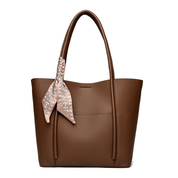 Textured Leather Tote Bag Stornfield