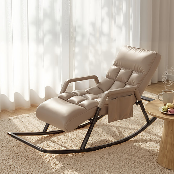 Ladies rocking chair with ergonomic design and luxurious upholstery Kalsten