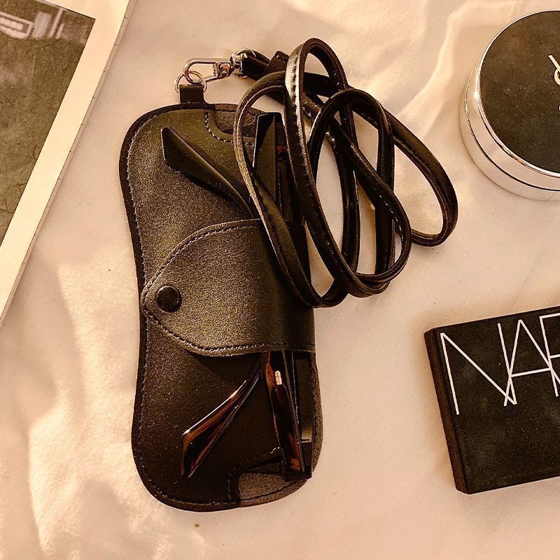 Leather Eyewear Case with Adjustable Strap Stornfield