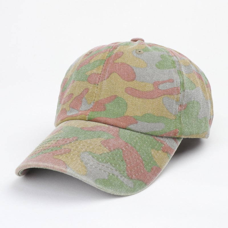 Unisex Camo Print Adjustable Baseball Cap Stornfield