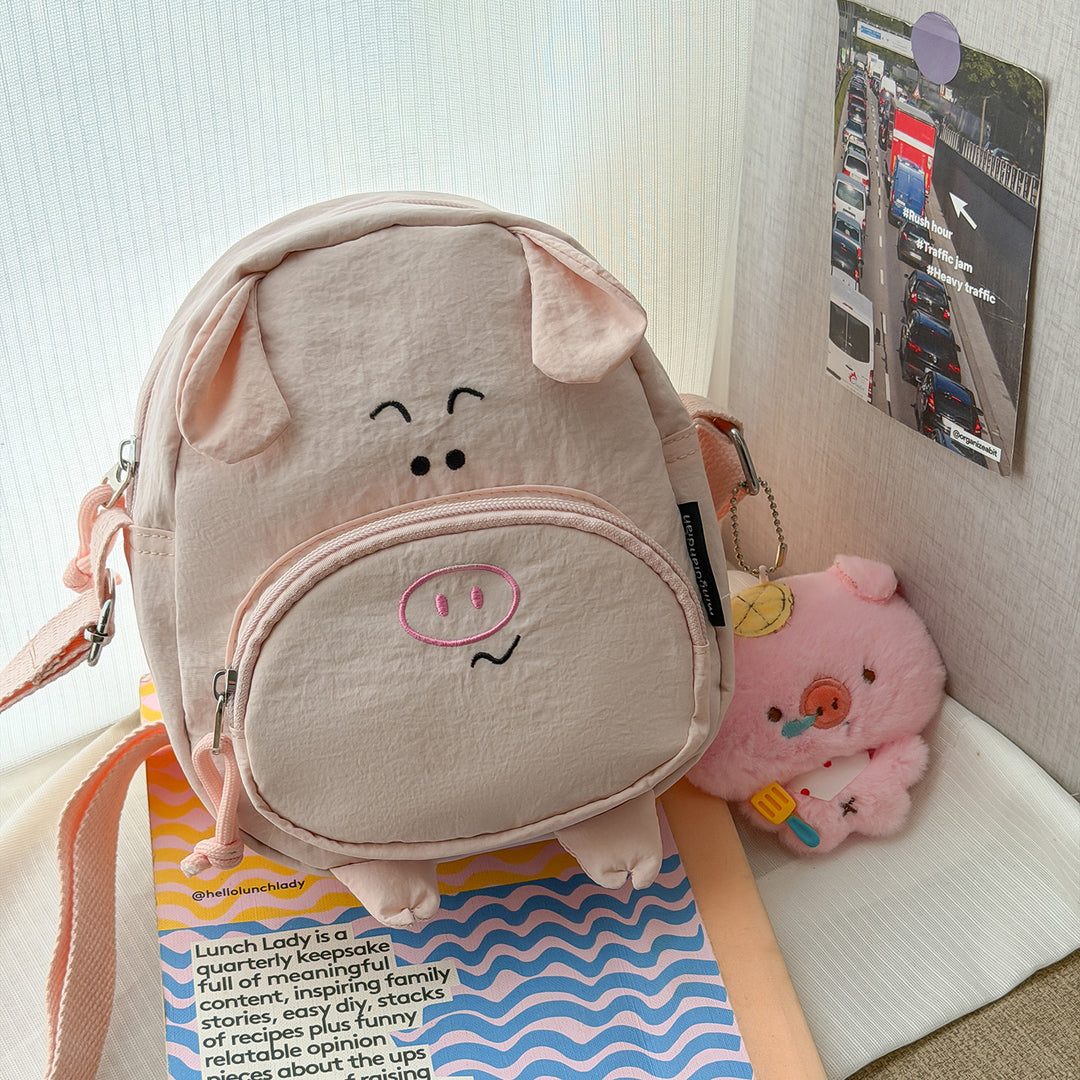 Cute Cartoon Pig-Themed Crossbody Bag Stornfield