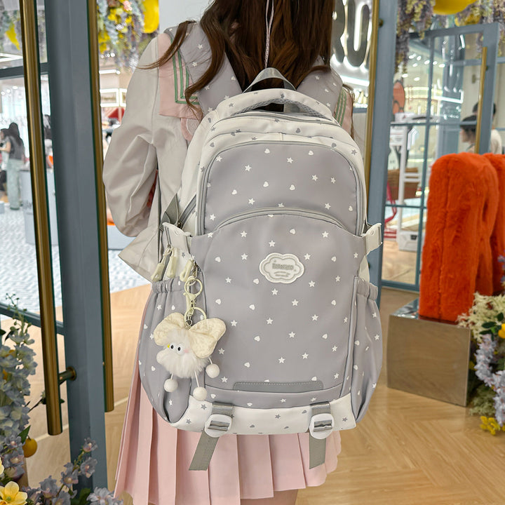 Star-Embellished Ergonomic Backpack Stornfield