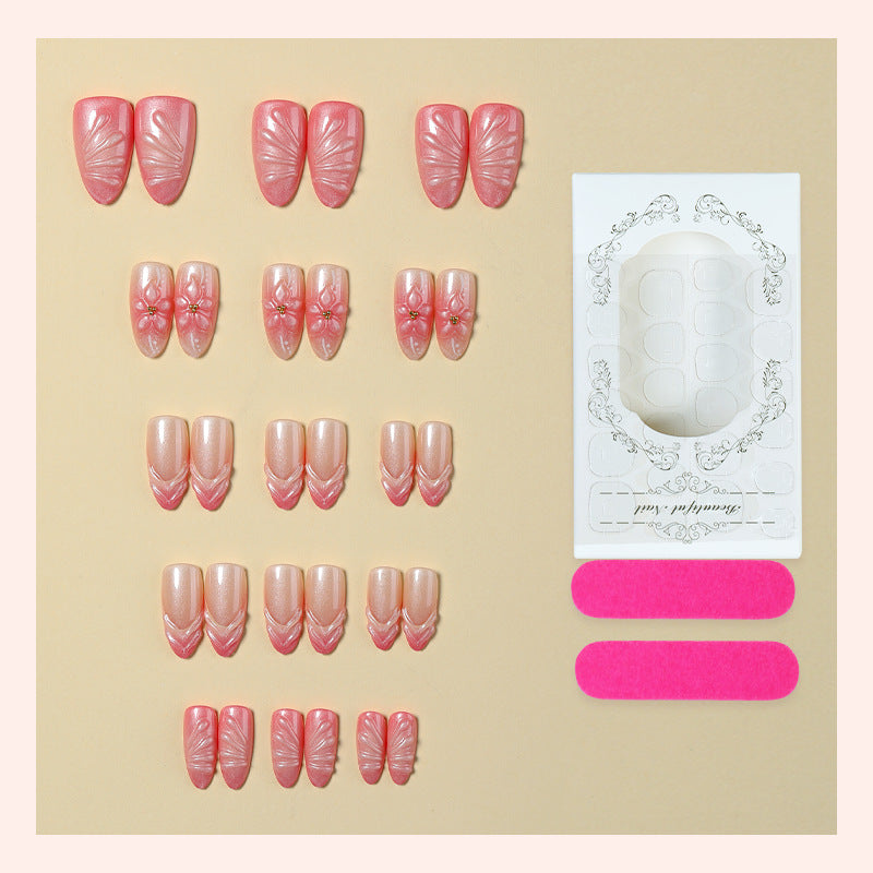 Decorative Press-On Nail Art Set Stornfield 1788495816