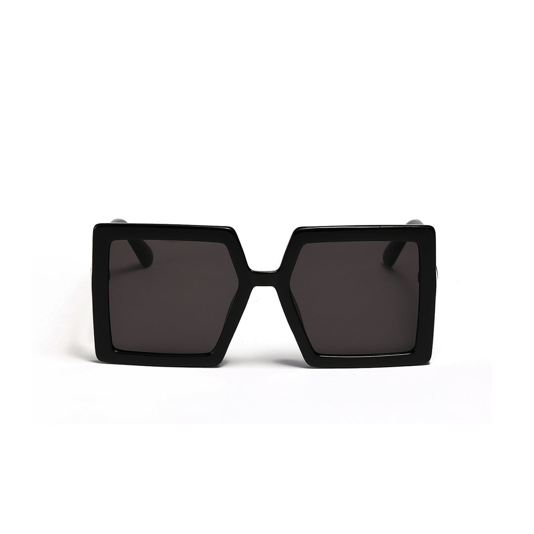 Ladies geometric sunglasses with modern, wide frame Stornfield
