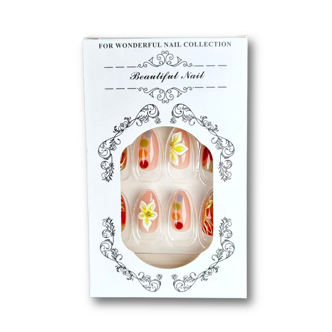 Decorative Press-On Nail Art Set 1790746272