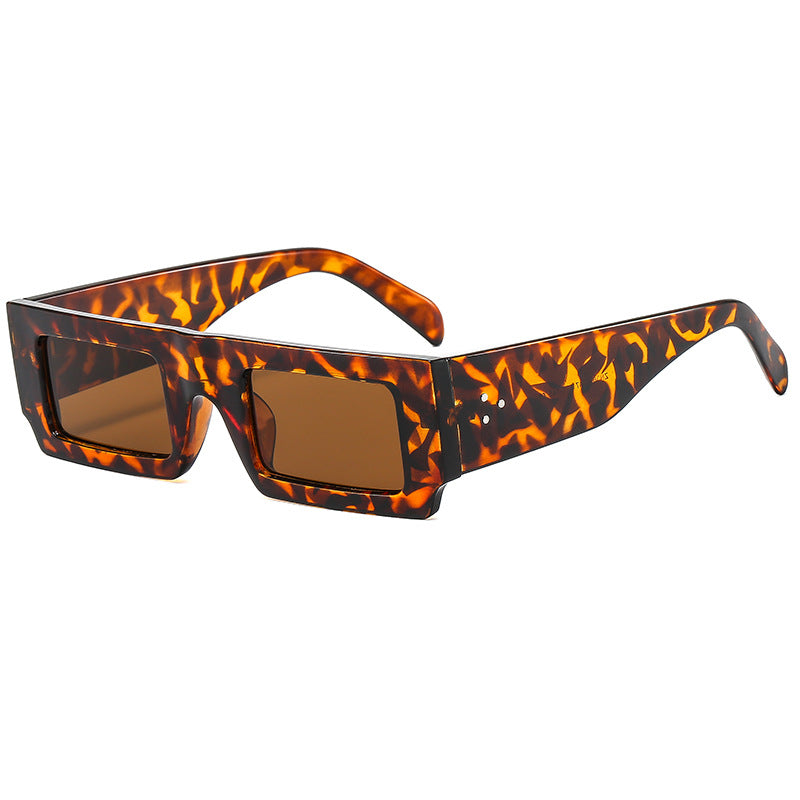 Ladies statement sunglasses with square frame and futuristic design Stornfield