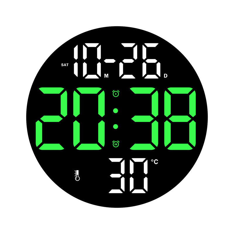 Digital wall clock with temperature and hygrometer function Stornfield