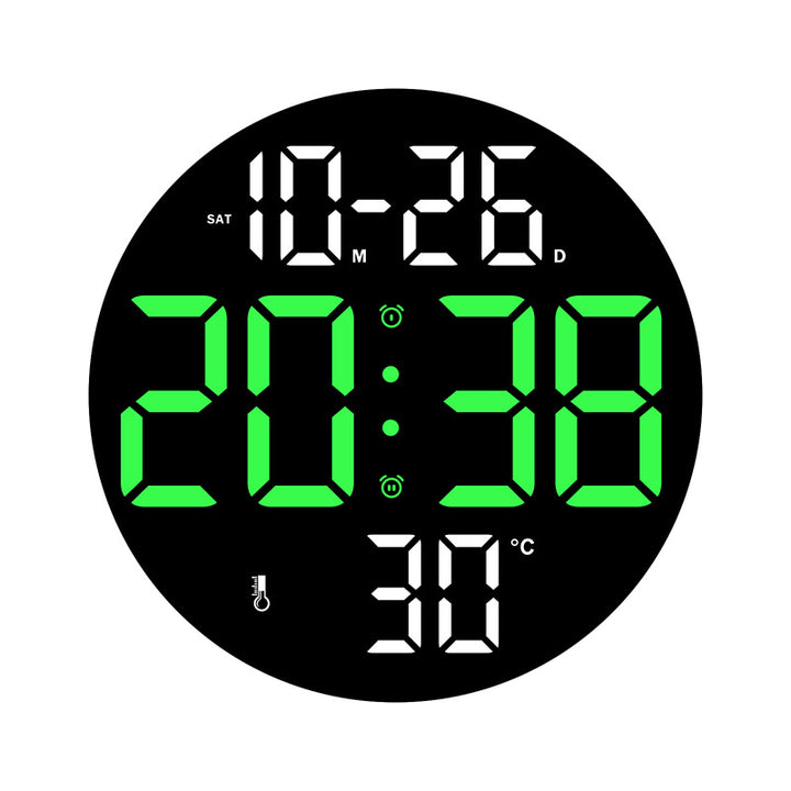 Digital wall clock with temperature and hygrometer function Stornfield