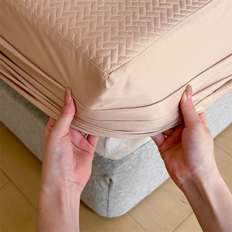 Quilted Waterproof Fitted Mattress Protector