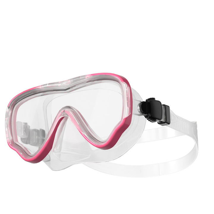 Diving mask with comfortable silicone cover Stornfield