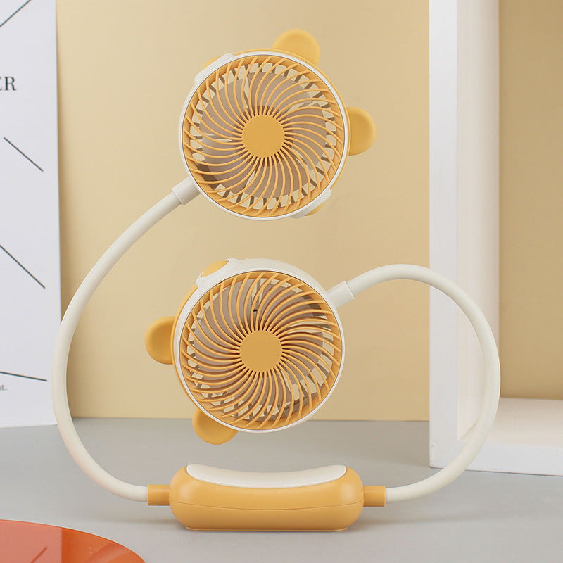 Ladies Portable Neck Fan with Dual Fan Stornfield