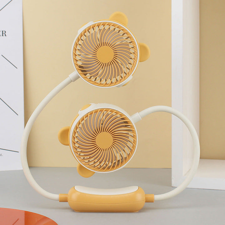 Ladies Portable Neck Fan with Dual Fan Stornfield