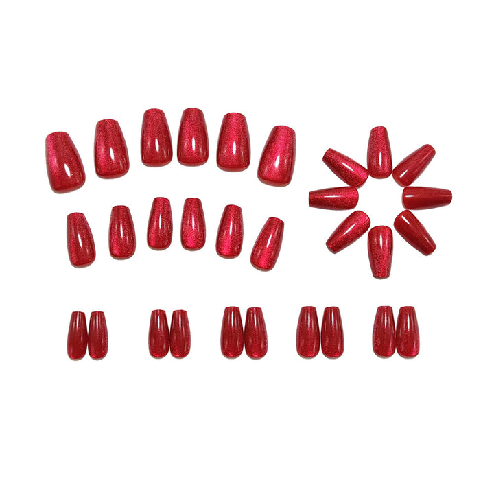 Artificial nails with Noble Shine Stornfield