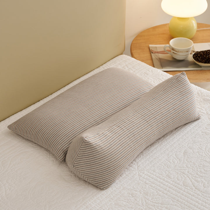 Ergonomic sleeping pillow with adjustable support Stornfield