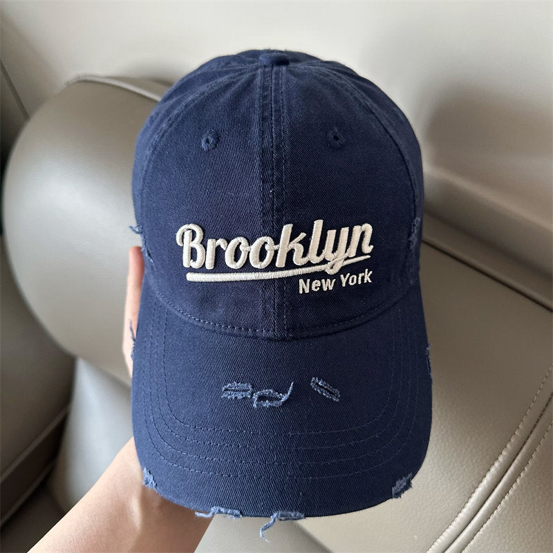 Men's Distressed Brooklyn Baseball Cap Stornfield