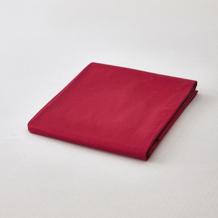 Luxury Brushed Cotton Flat Sheet with Breathable Percale Weave