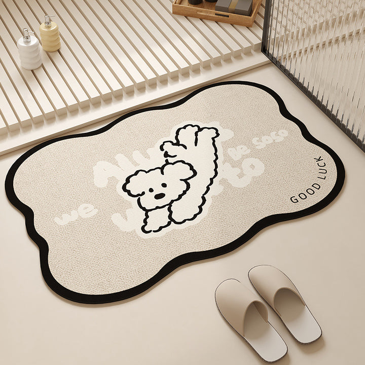 Pet-Themed Decorative Rug Stornfield